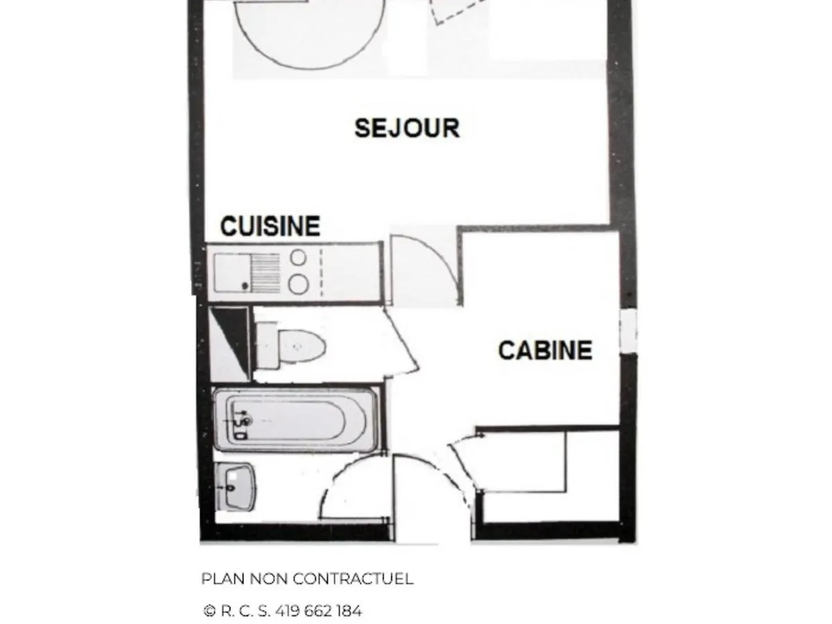 Charmant Studio Cabine 4 Pers. Aux Bruyeres, Pied Des Pistes, Animaux Permis - Fr-1-452-7 Saint-Martin-de-Belleville France